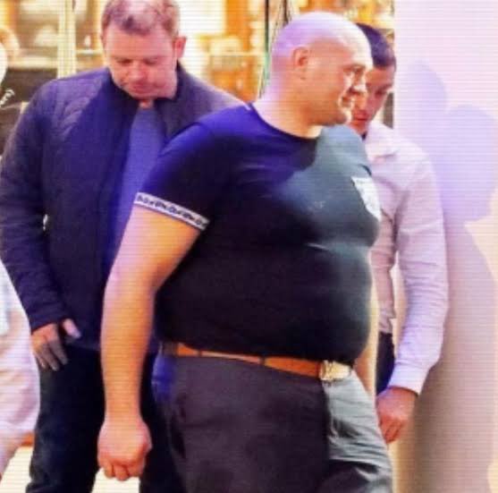 Tyson Fury in 2017 at 360 lbs. What a comeback story.