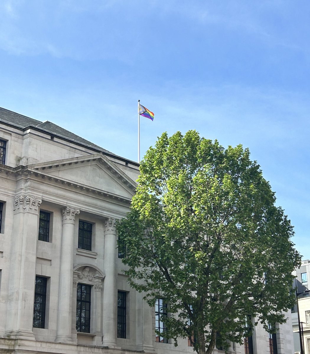 Today is International Day Against Homophobia, Biphobia and Transphobia and we’re flying the Progress Pride flag high above Camden Town Hall. In Camden our diversity is our strength, and we stand in solidarity with our LGBTQI+ communities today and every day ❤️🏳️‍🌈🏳️‍⚧️ #IDAHOBIT