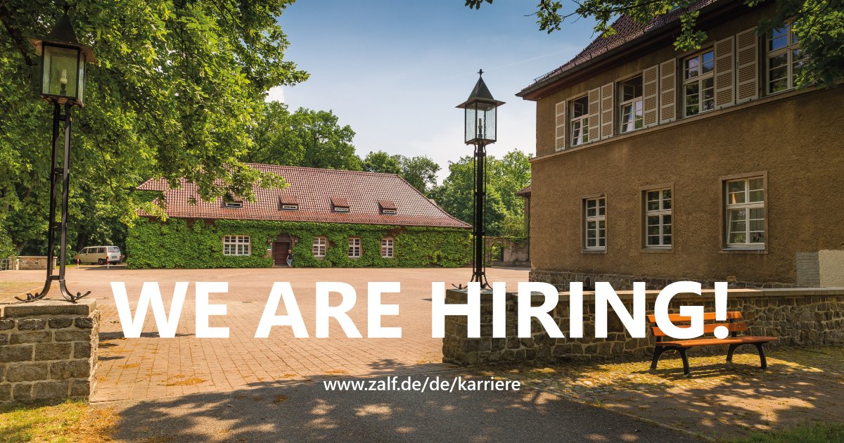 We’re hiring! (f/m/d)

36-2024 - Postdoctoral Researcher 

43-2024 - Researcher

44-2024 - Researcher in Agricultural Economics 

46-2024 - Postdoctoral Researcher 

Apply at the following link: zalf.de/de/karriere/st…