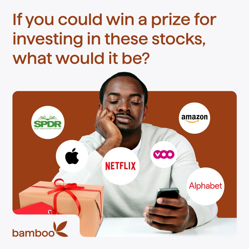 Here are the most bought stocks on Bamboo this year!

Imagine getting a reward when you invest your money in these companies on Bamboo, what would you like your reward to be?

Share your ideas in the quotes/replies and you might get a surprise!👀