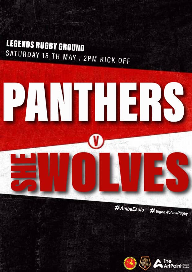 Join us for the final trip of the season as we head to Legends Rugby Grounds to face @PanthersRugbyUg this Saturday, May 18th. Kick-off is at 2 PM. #SheWolvesRugby #NileSpecialRugby