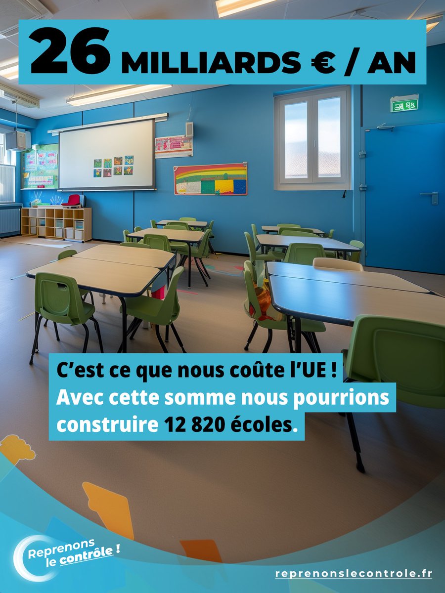 Pour nos écoliers, #reprenonslecontrôle. 
🇫🇷 👉 reprenonslecontrole.fr