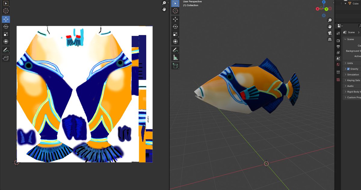 iamjudasjudas's tweet photo. Had some fun recently recreating my own versions of #TropicalFish found off the coast of #Hawaii. Here are a few of them.
#FLameAngel #ClownTriggerFish
#TriggerFish #PottersAngel
Not sure what Im gonna do with them just yet tbh, but it was a nice exercise in 'mouse 🖱️painting' #carpaltunnelsyndrome 🤣🤣
