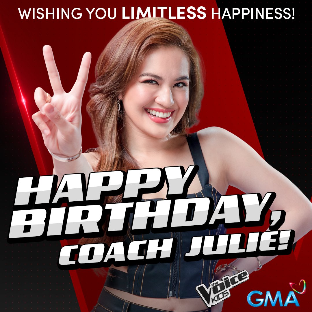 Wishing you LIMITLESS happiness! Happy Birthday, Coach Julie! 

#TheVoiceKids