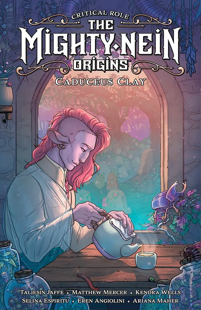 'The inside of this book is beautiful' - @VoiceOfOBrien
If Liam says so, you have to believe it!💙

Our Caduceus graphic novel comes out on June 19th!
I can't wait for you all to finally see it!✨