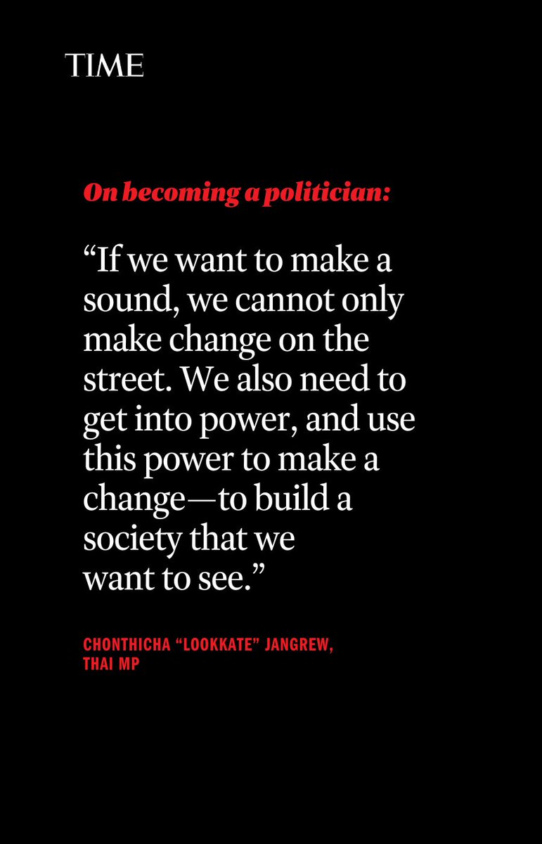 Chonthicha “Lookkate” Jangrew has lost count of the number of times she’s been arrested while participating in Thailand’s pro-democracy movement ti.me/44NrI9p