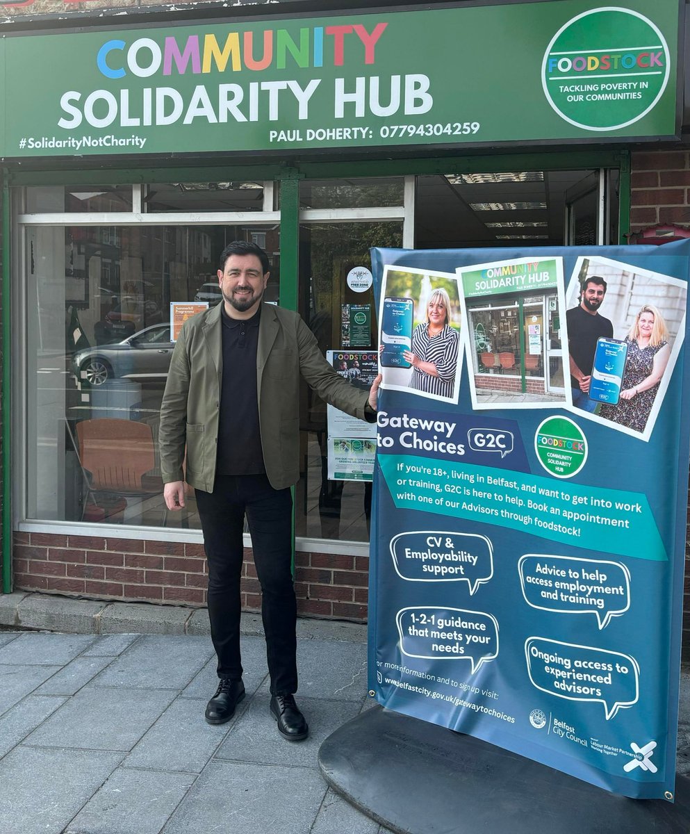 Are you in need of a great CV to kick-start your employment journey? Call into our Community Solidarity Hub every Friday morning and meet with the team from Gateway for Choices. They will help you create a standout CV that could open doors to endless opportunities.  All Welcome