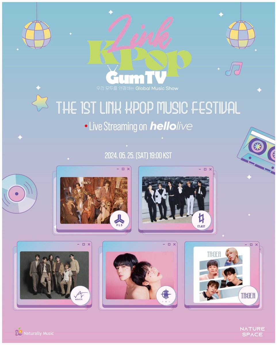#hellolive_NEW 1st Link K-pop Music Festival 제1회 링크 케이팝 뮤직 페스티벌이 상영회로 돌아왔습니다‼️ 나의 아티스트를 응원 해보세요 🩷 ⏰상영회 일시 : 2024. 05. 25 (토) 19:00 KST 📌티켓오픈 : 2024. 05. 17 (금) 18:00 KST 🔗티켓링크 : hellolive.tv/ko/detail/313 #LinkKPOP…