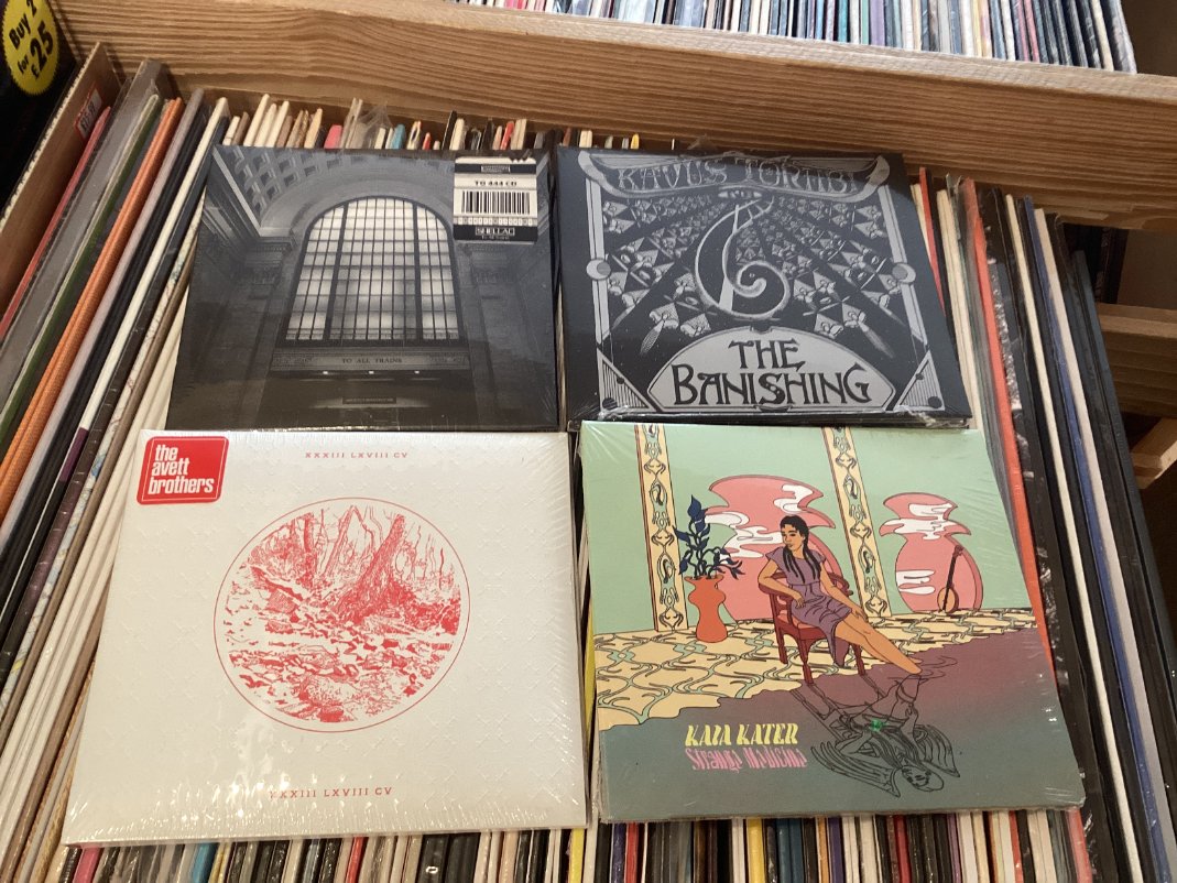 The Friday Shop New Release Playlist, Shellac - To All Trains, Kavus Torabi - The Banishing, Avett Brothers - self titled, Kaia Kater - Strange Medicine #nowplaying #newreleases hundredrecords.co.uk/collections/ne…