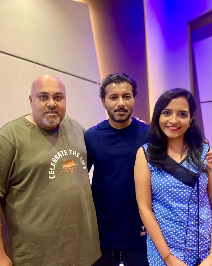 niteshshekar's tweet photo. Dubbing completed for my character #AhmedBhai in the Kannada movie #NimmitaMatra by #roshandsouza @sancy_sr https://t.co/lbC8F71rWU