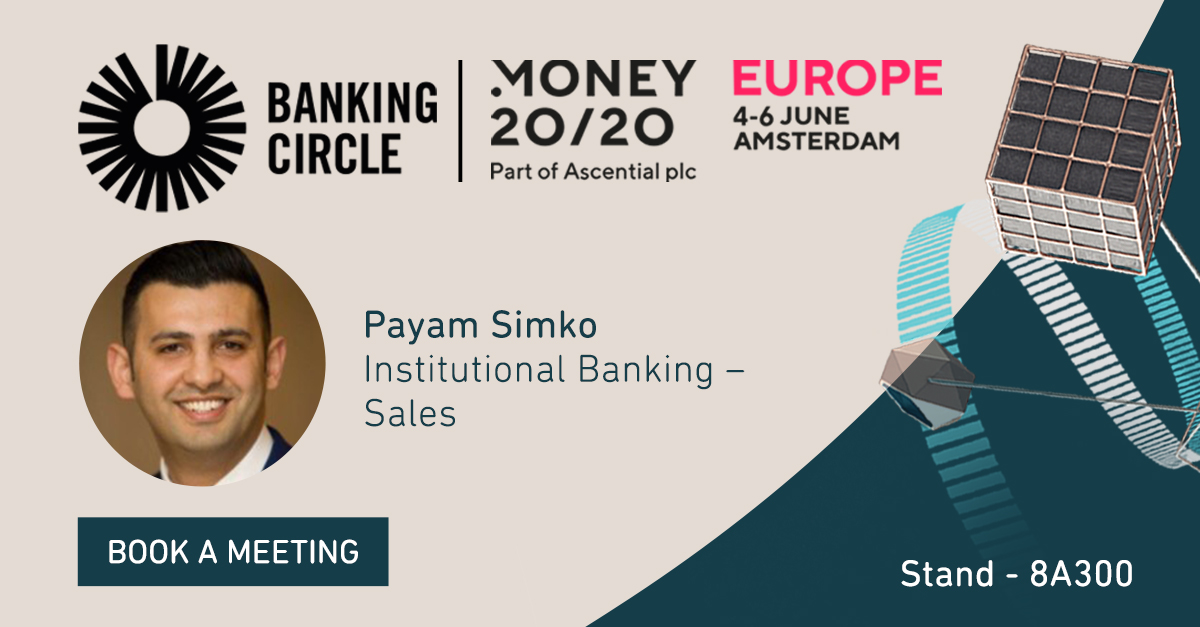 👋Meet the Banking Circle team at Money20/20 Europe! Payam is a seasoned banking professional with 19 years’ experience in Global Transaction Services (GTS). Speak to Payam at stand 8A300, or book a 1-2-1 meeting. bankingcircle.com/events/money-2… #money2020 #m2020eu #m2020eu
