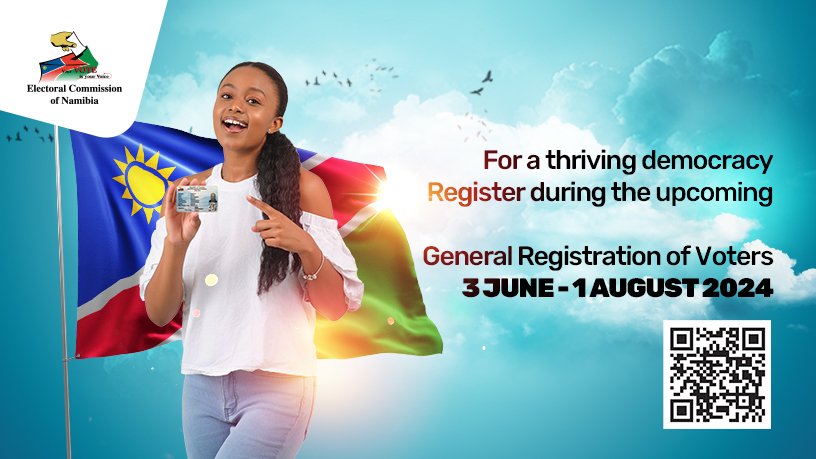 All eligible Namibians (18+) are required to re-register during the upcoming General Registration of Voters.
#stepupregistertovote
#namibiavotes2024
#yourvoteisyourvoice