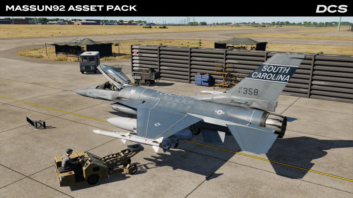 Patricio Massun, a 3D artist from Argentina, created an asset pack for DCS that contains many ground models, fortifications, &amp; airfield assets. Join us in thanking Massun for his help in including these directly in DCS. We are testing the models &amp; plan to include them free!
