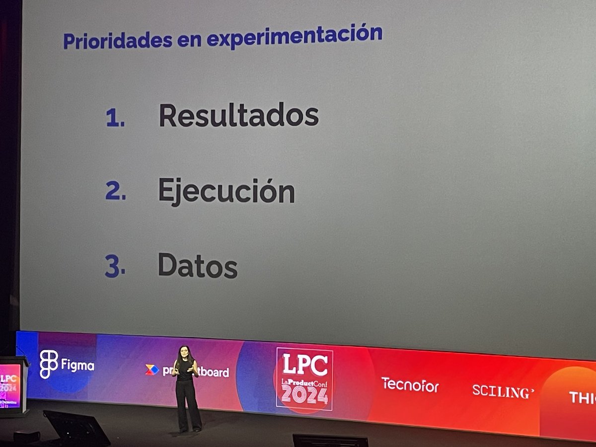 LaProductConfES's tweet image. #thinkDifferent con Virginia Diego y su keynote “De 0 a growth: cómo construir un modelo un modelo operativo de experimentación “ 
#LPCMAD24