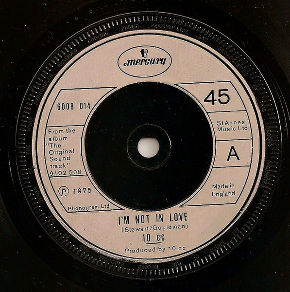 #Let5d0it [50 fave singles, 1954-76] chronologically day 47 I'm Not In Love - 10cc (12 points ) (1975) youtu.be/rwsVgXG_zyI?si… via @YouTube