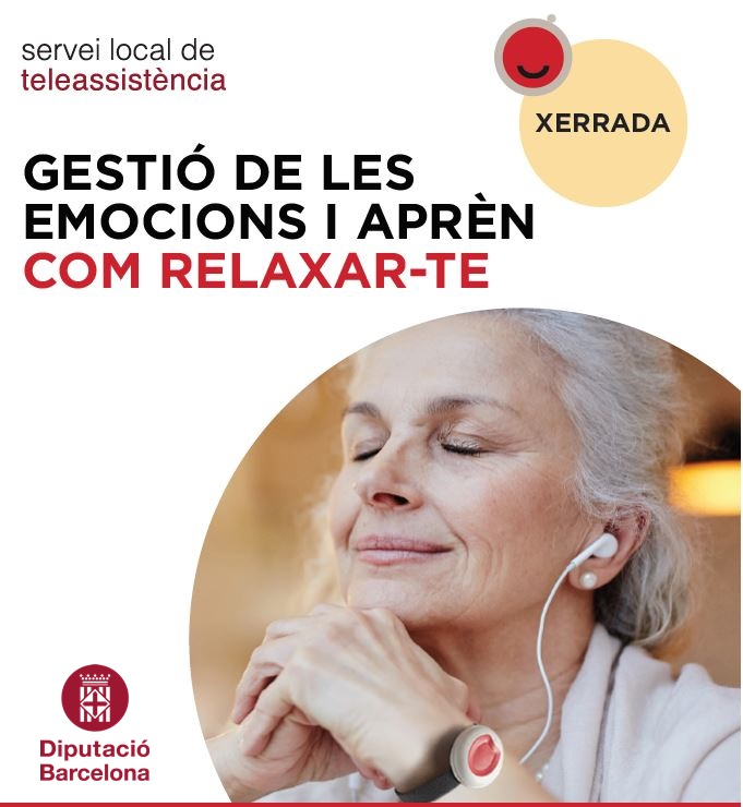 socialdiba's tweet photo. 📢 No et perdis la xerrada "Gestió de les emocions i aprèn a relaxar-te" 

🗓️21 de maig 
🕥11.00 h
📍Centre Polivalent "El Centru" de #Cabrianes,  #Sallent
🎟️Gratuït
✅Més informació: https://t.co/OwnYIivlfU

Promovem l'#envellimentactiu i saludable!

#Teleassistència #SocialDiba https://t.co/lvDt1T4f1U
