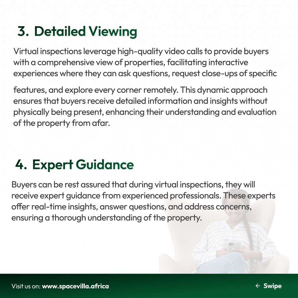 Why feel sad about your different failed 😨 physical inspections with traditional agents when you can save time with Spacevilla Virtual Inspection.📲 #spacevillaafrica #virtualtour #virtualhomeshopping