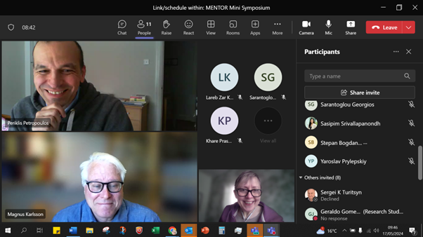 We're off! Our #machinelearing symposium 'Increasing the capacity &amp; efficiency of next generation networks' is in full swing. With Magnus Karlsson of <a href="/chalmersuniv/">Chalmers University of Technology</a>, Georgios Sarantoglou of <a href="/uaegean/">University Of Aegean</a>, Vittorio Curri of <a href="/PoliTOnews/">Politecnico di Torino</a> &amp; Periklis Petropoulos of <a href="/unisouthampton/">University of Southampton</a> #MSCA
