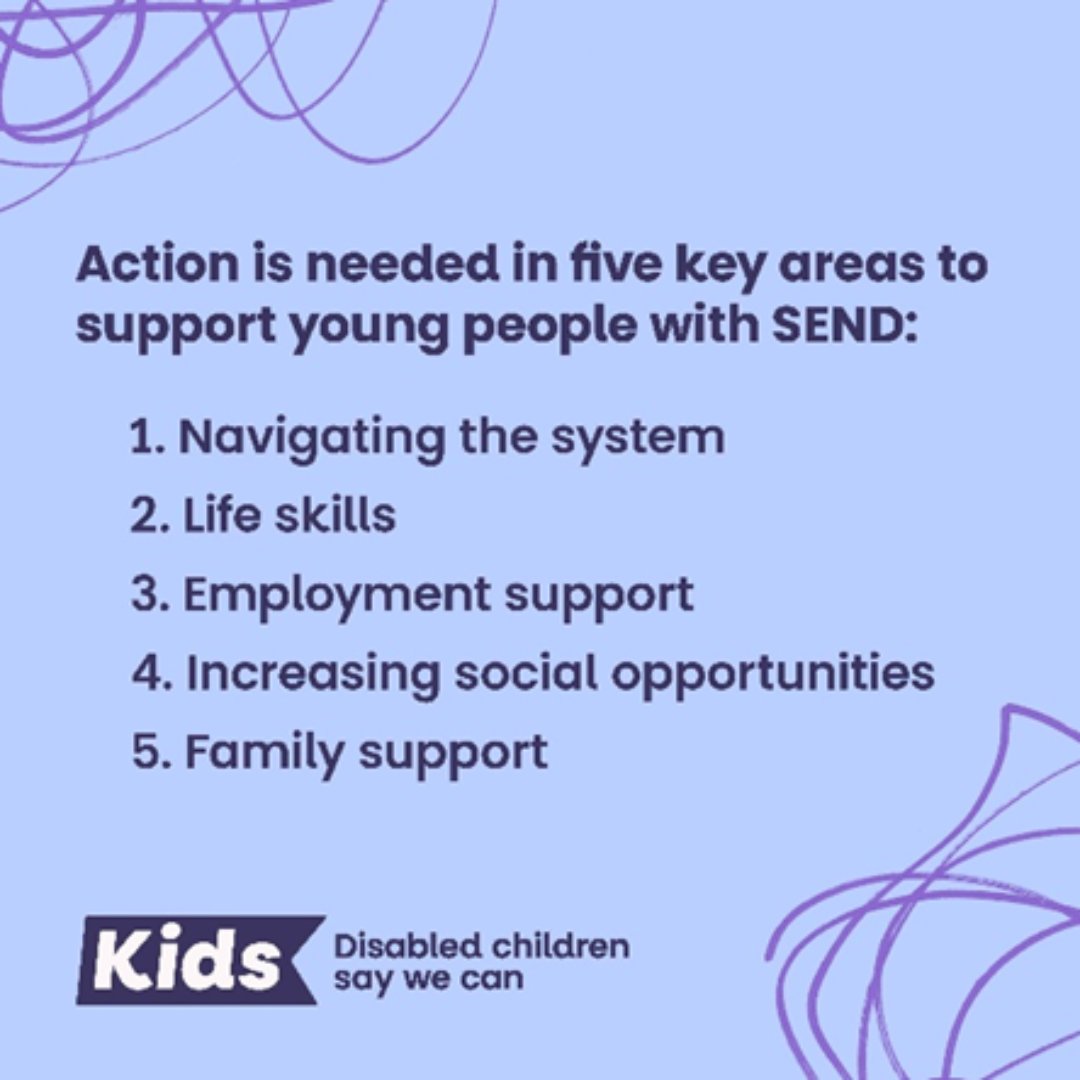 New report by @KidsCharity reveals that for young people with SEND, becoming an adult can feel like falling off a cliff edge. Kids is asking the Government to step up and fix the disjointed support system. Read and share the report 👇 kids.org.uk/news/cliff-edg…