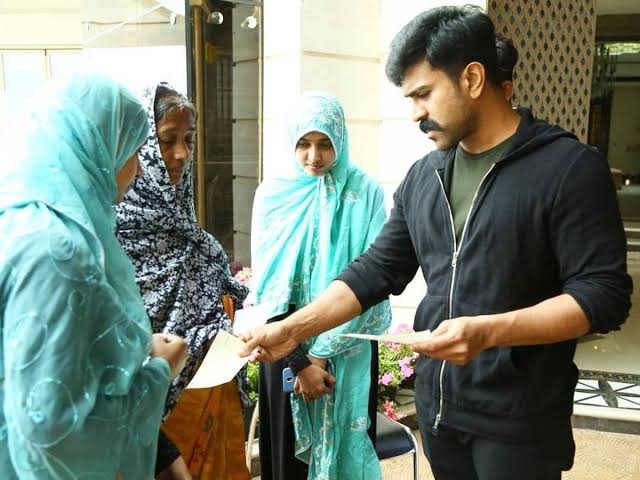 Ram Charan With Noor Family