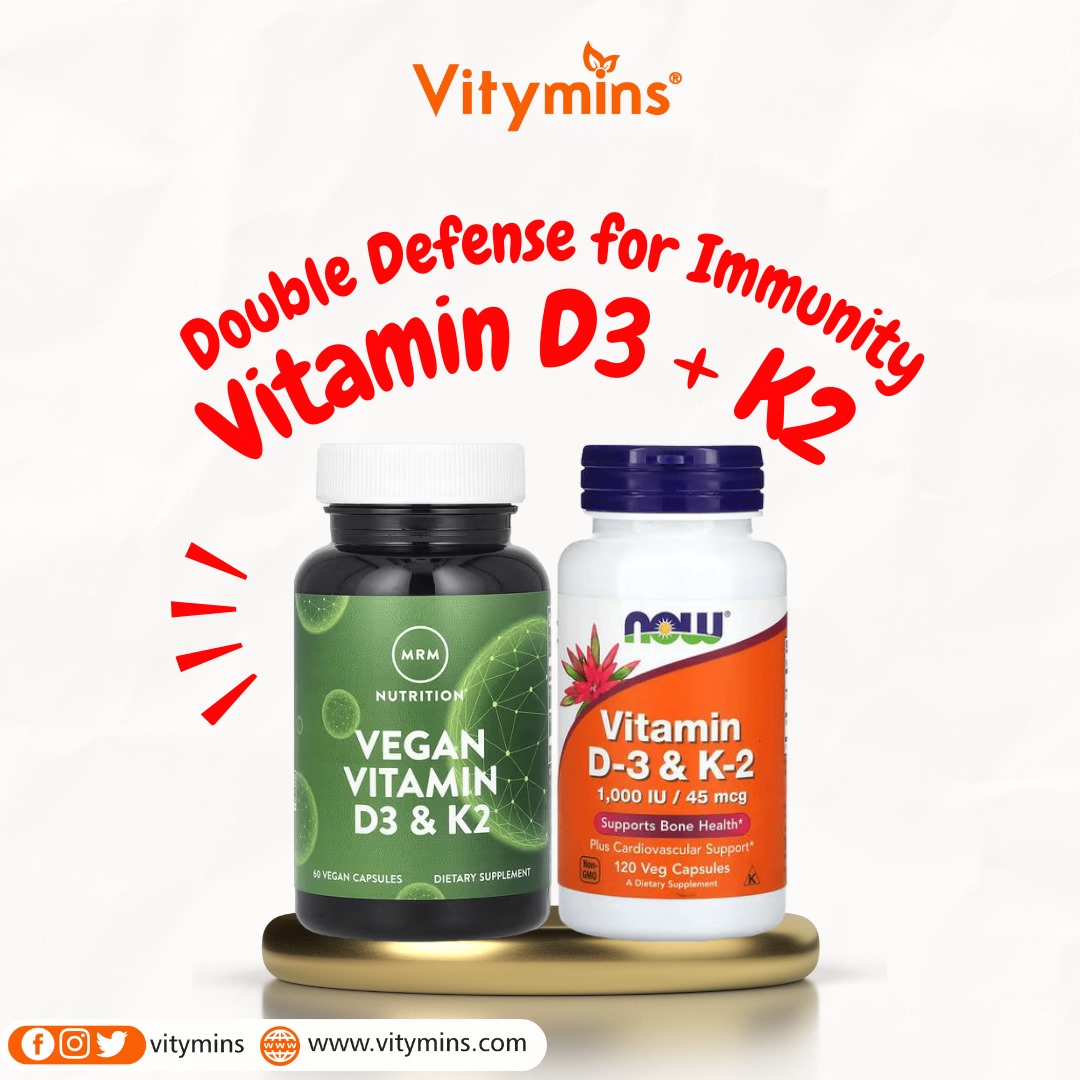 Double Defense for Immunity. Vitamin D3 + K2. Supports immune function & calcium absorption. Order on our website - vitymins.com or Call/ WhatsApp 08142319423
🚚 across Nigeria.

#Vitymins
#VitaminD
#VitaminK2