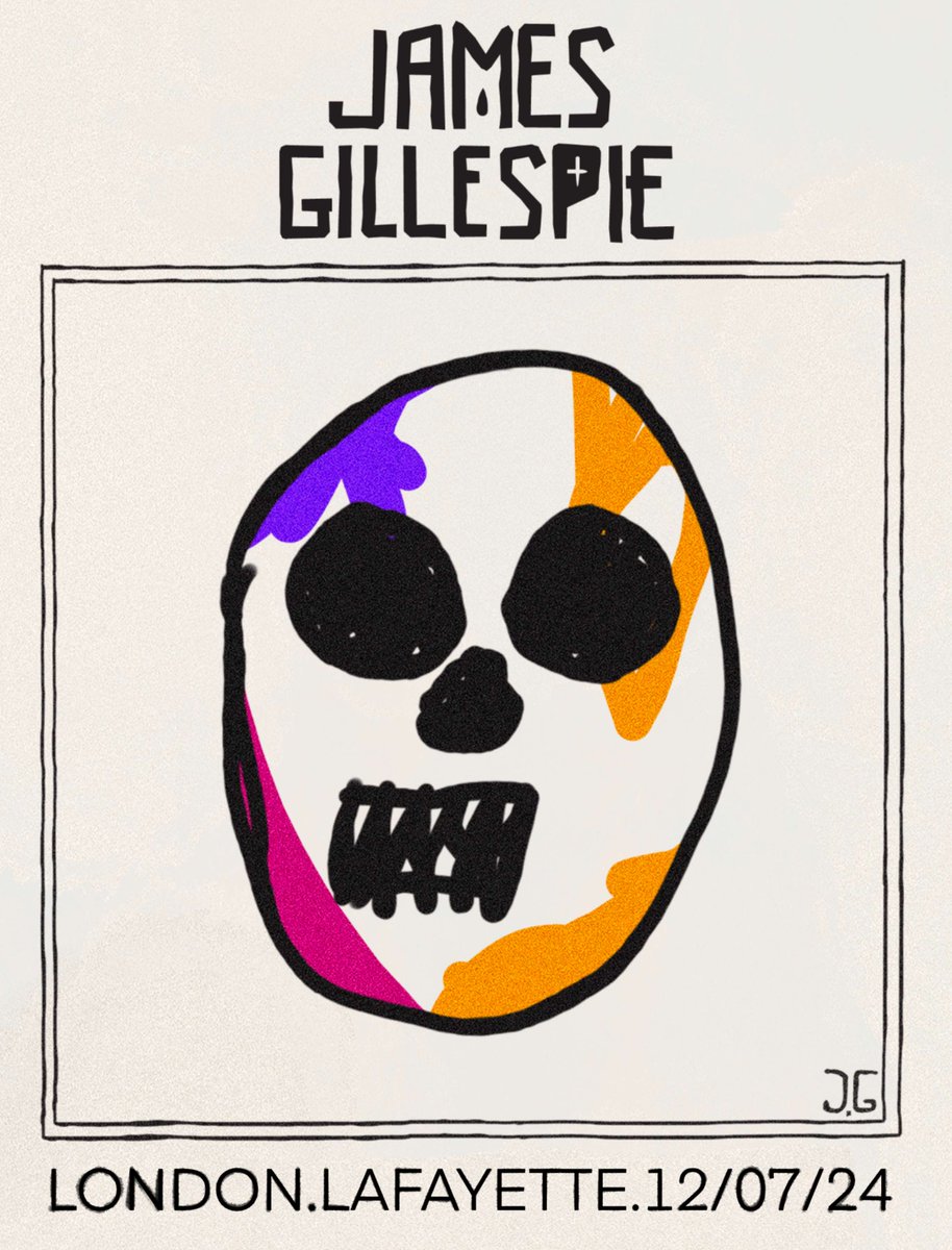 Don't miss <a href="/JamesGillespie/">James Gillespie</a> at <a href="/LondonLafayette/">LafayetteLondon</a> in July! Tickets on sale now 🙌 tix.to/JGL