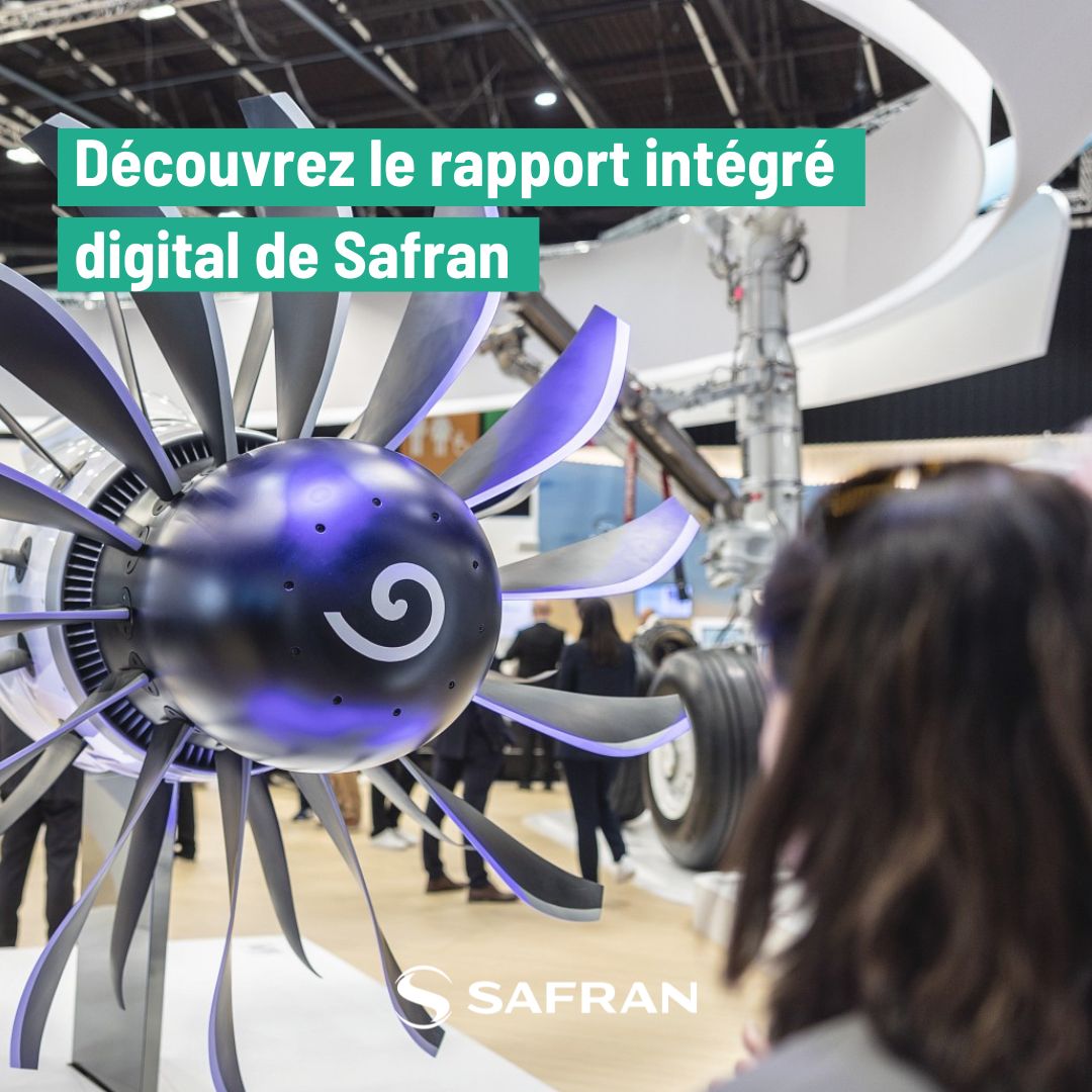 🔎 Tout connaître des axes stratégiques de Safran avec notre rapport intégré… version digitale ! A consulter ici ➡️ ow.ly/QNjH50RIzLu #aero #décarbonation #souveraineté