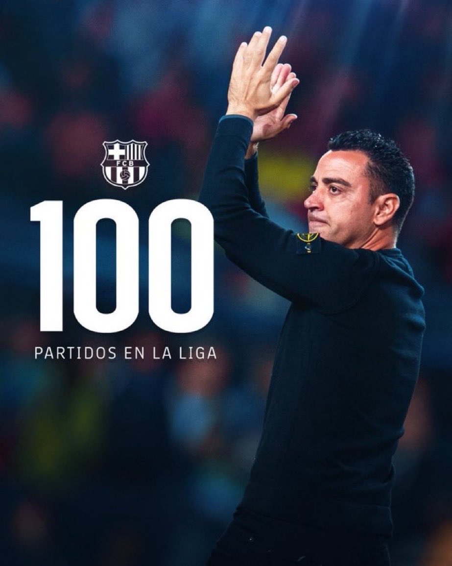 🚨 Xavi Hernandez's record in Barca as a manager:

- 100 matches
- 69 wins
- 16 draws
- 15 losses

Not bad for a 'Flop Manager'. Thank you for everything.