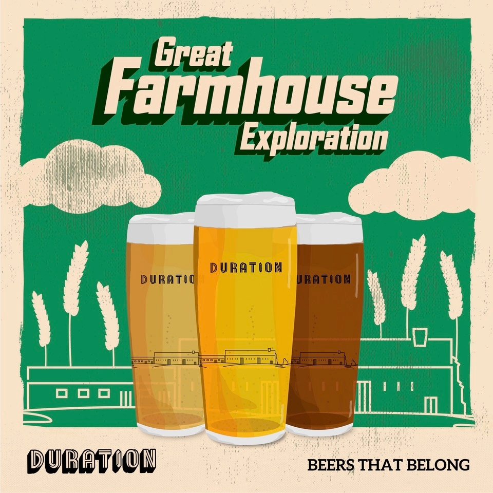 Great Farmhouse Exploration! We are proud to be part of @DurationBeer Great Farmhouse Exploration Event. We will be one of thirty venues across the UK taking part in this amazing event with special Brews exploring Farmhouse Brewering! Four days, Ten Beers, Let Drink Good Beer!