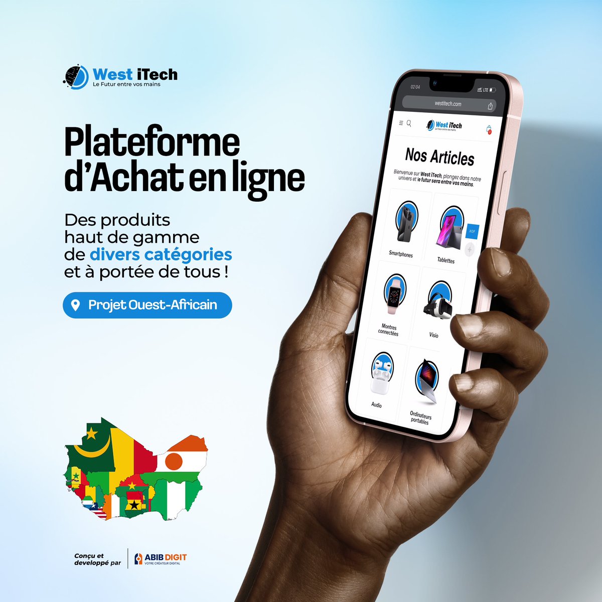 abibdigit's tweet photo. C’est Officiel 🤩🚀🙌🏽. 
Nous vous l’avons annoncé depuis l’année passée (février 2023) et ça y est. @westitech fait officiellement son lancement au Niger aujourd’hui ☑️.

Nous sommes tellement fiers de voir ce projet enfin lancé après plusieurs mois de travail. NB : c’est un Nigérien qui est derrière et il a bien voulu faire confiance à notre entreprise. La suite, vous la connaissez 😍❤️.