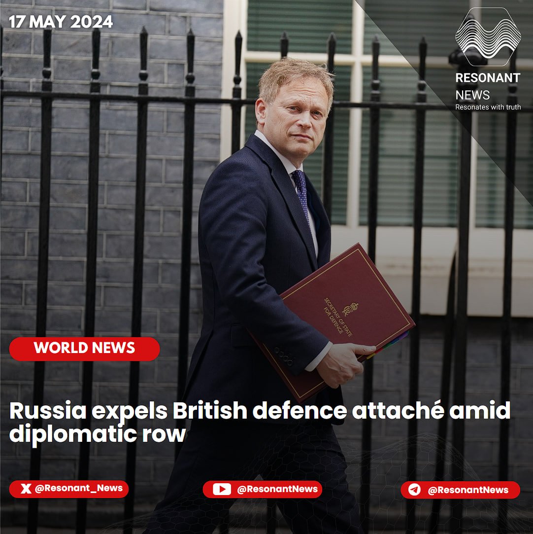 🇷🇺 #Russia has expelled the #British defence attaché in a tit-for-tat response after the UK kicked out Moscow's counterpart and accused him of being a spy. Captain Adrian Coghill, a Royal Naval officer based at the British Embassy in Moscow, has been given a week to leave the