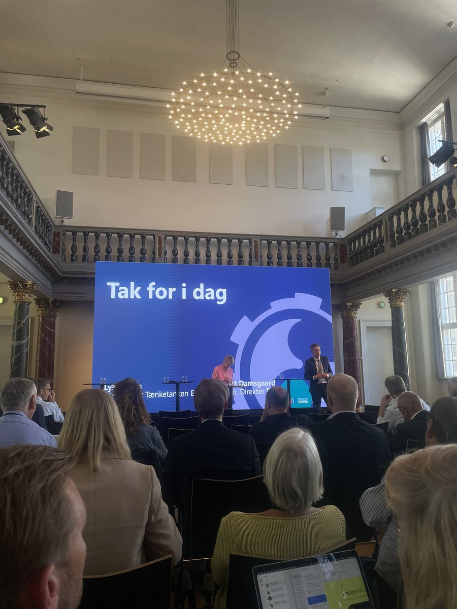 Til investeringstopmøde er det udtalt, at økonomisk afkast trumfer alt andet.

Og de har det fint med det.

Om nogle år tror jeg, man vil skamme sig over, hvordan man behandlede grundlæggende samfundsaspekter, såsom velfungerende økosystemer, som tilvalgsordninger. #dkbiz