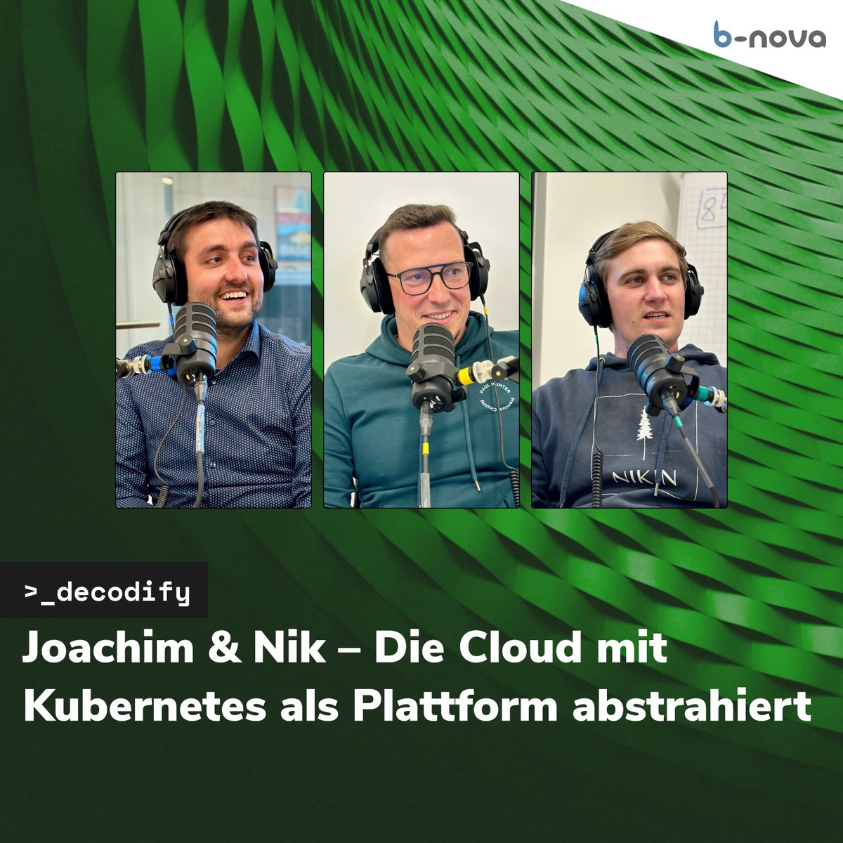 🔍 Diskussion über Infrastrukturprovisionierung, Abstraktion und Cloud-Agnostizität bei der Enterprise IT mit Stefan, Joachim und Nikolas von der Baloise.

👉 Verfügbar auf allen bekannten Streamingplattformen! Hör jetzt rein! #PlattformEngineering #EnterpriseIT