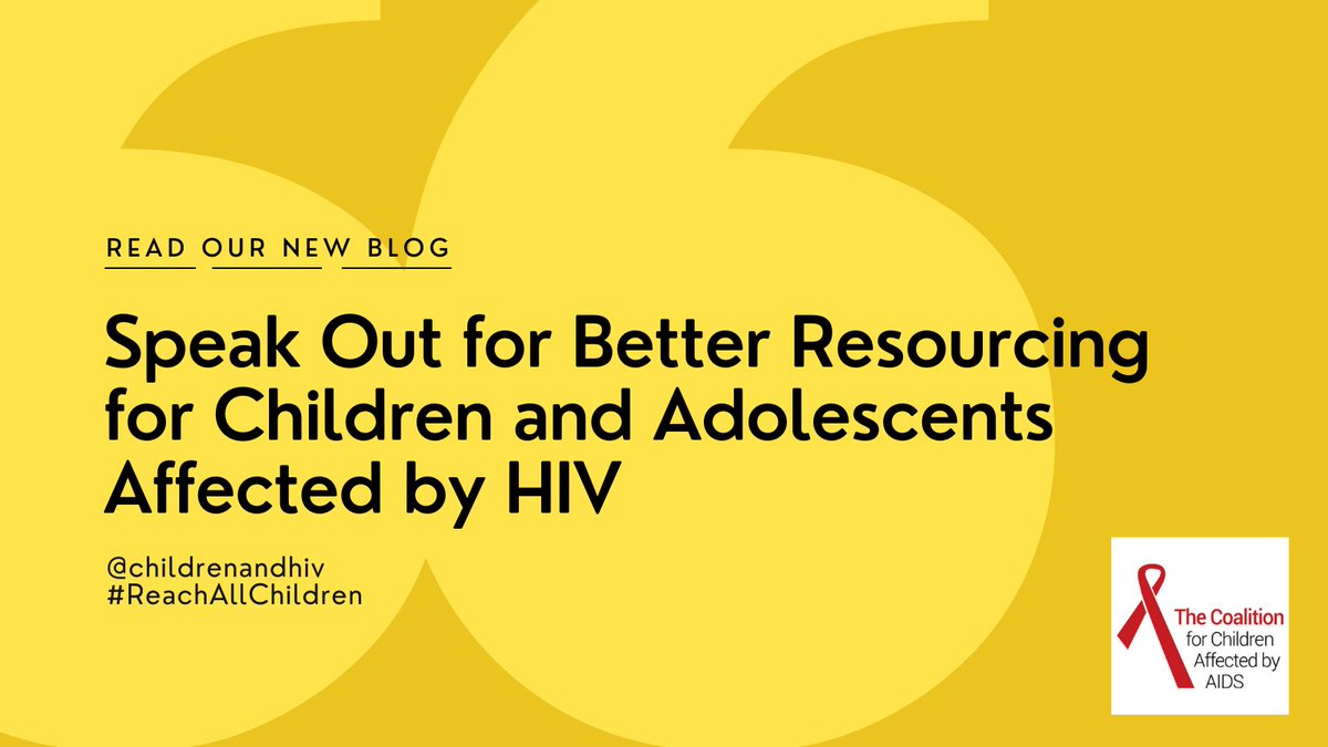 Let’s use the 54th @UNAIDS Programme Coordinating Board Meeting in June to speak out for better resourcing for children and adolescents affected by HIV, using our advocacy messages. Let’s speak with one strong voice! Read more now: bit.ly/SpeakOutBetter #reachallchildren