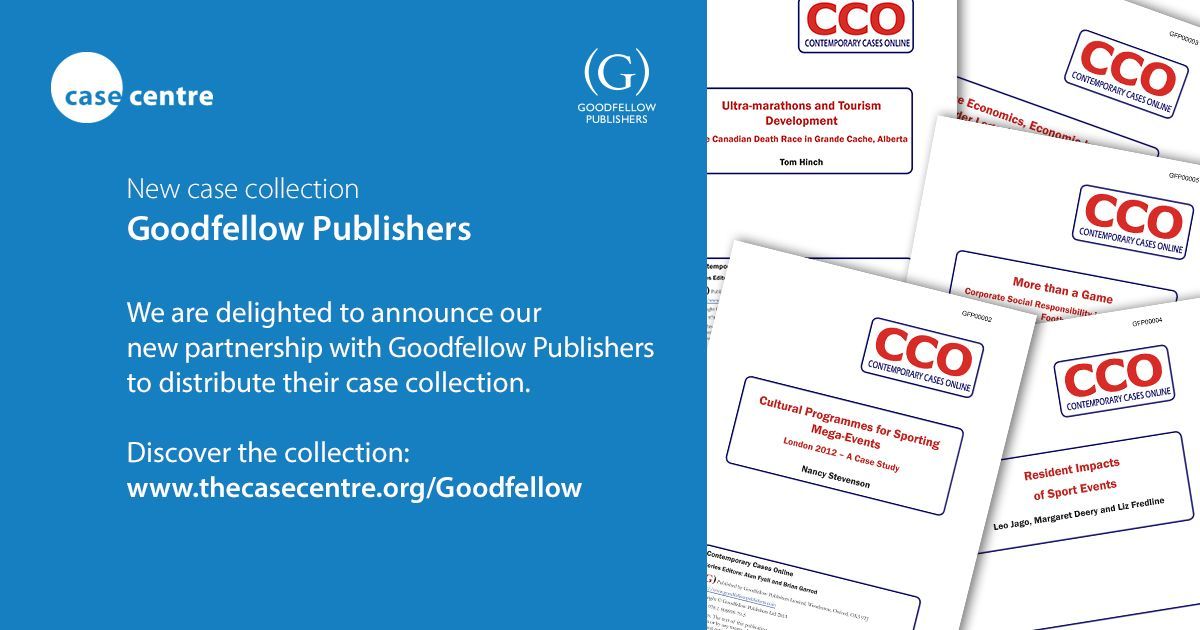 🤝 NEW COLLECTION 🤝 We are pleased to announce our new partnership with Goodfellow Publishers 🇬🇧 to distribute their case collection. Cases are focused specifically on the emerging fields including tourism, heritage, and hospitality. 👉 buff.ly/3UFnR9I @cases_fran