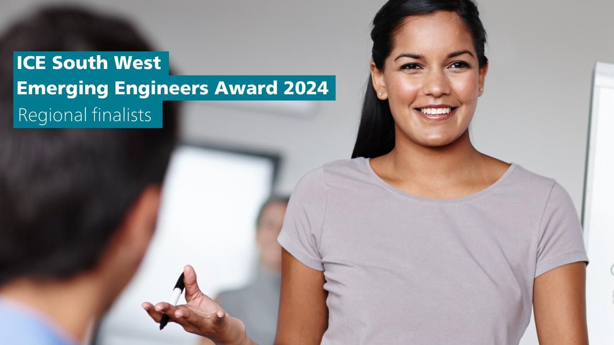 Congrats to the ICE South West Emerging Engineers Award finalists who will be presenting their #civilengineering papers to our judges next month. Good luck to Timur Bolotin & Alex Pert @BristolUni Ellie Dougan @DNV_Group Oliver Lamyman @Ringway_UK & Ahmed Maraika @UWEBristol.