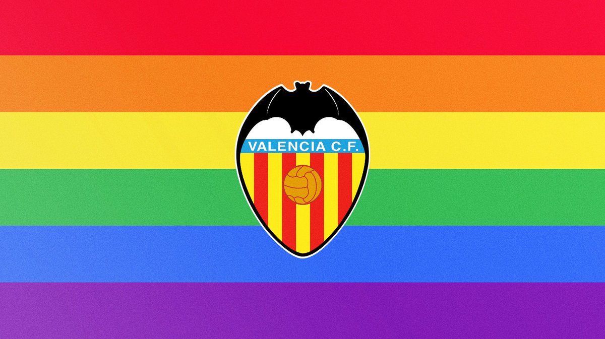 On the occasion of the International Day against Homophobia, Transphobia and Biphobia 🏳️‍🌈, the club reaffirm their commitment to a respectful society. @valenciacf_en stand with the values of tolerance and respect for diversity.