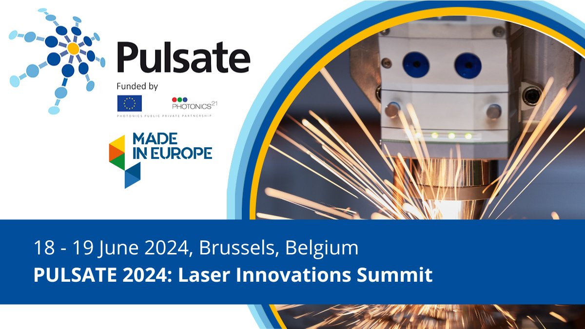PULSATE (@pulsateeu) on Twitter photo Join us at PULSATE 2024: Laser Innovations Summit! Learn about the latest in laser manufacturing from industry leaders, network, and stay ahead in the field.
ac.epic-photonics.com/pulsate-202
<a href="/Photonics21/">Photonics21</a> #photonics #photonicseu #lasers Join us at PULSATE 2024: Laser Innovations Summit! Learn about the latest in laser manufacturing from industry leaders, network, and stay ahead in the field.
ac.epic-photonics.com/pulsate-202
<a href="/Photonics21/">Photonics21</a> #photonics #photonicseu #lasers