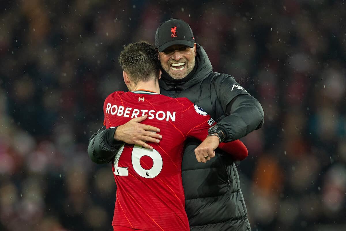 Andy Robertson on Klopp: 

 “Without him, what I’ve achieved in football wouldn’t have been possible. He gave us the best time of our lives”