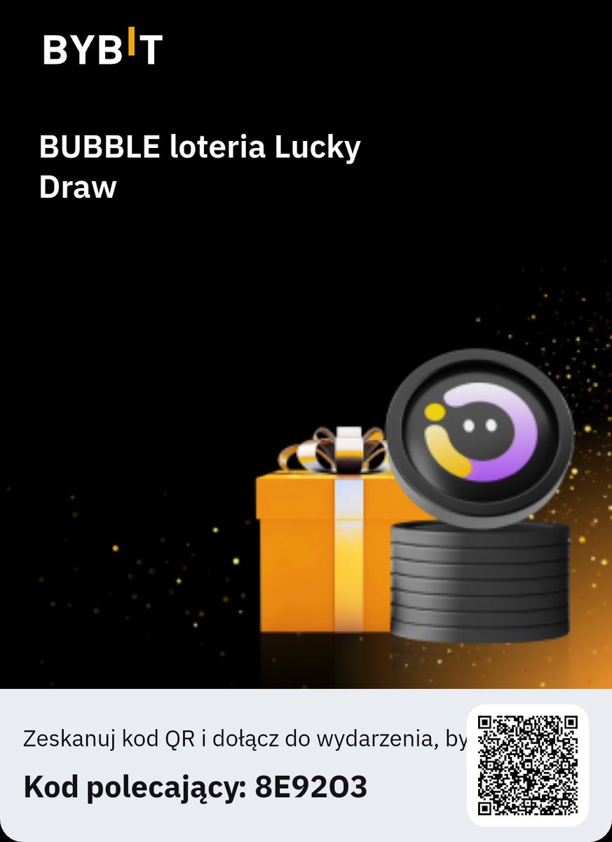 Zapraszaj przyjaciół, by dołączyli do naszej loterii Lucky Draw i zgarnij część z 30,000 USDT w nagrodach! bybit.com/promo/events/B…