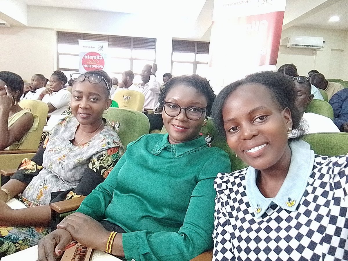 At the incredible #ClimateJustice Symposium with fellow Activists and changemakers! We are discussing solutions, challenges, and collective actions to address the #ClimateCrisis Am glad to meet @MaryBekundaK and @IreneAnena dedicate Climate Champions @DCAUganda @actionaiduganda