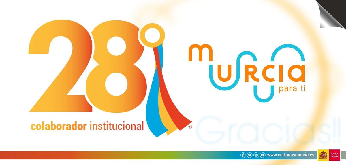 MUCHAS GRACIAS a @TurismodeMurcia por creer en el proyecto y valorar su aportación a la imagen de MURCIA.

#MURCIA, barroca, mediterránea; luminosa y festiva, moderna y milenaria. Sus gentes, su luz, su arte, su cultura, su gastronomía…

¡Escápate a Murcia!

#CertunasMurcia2024