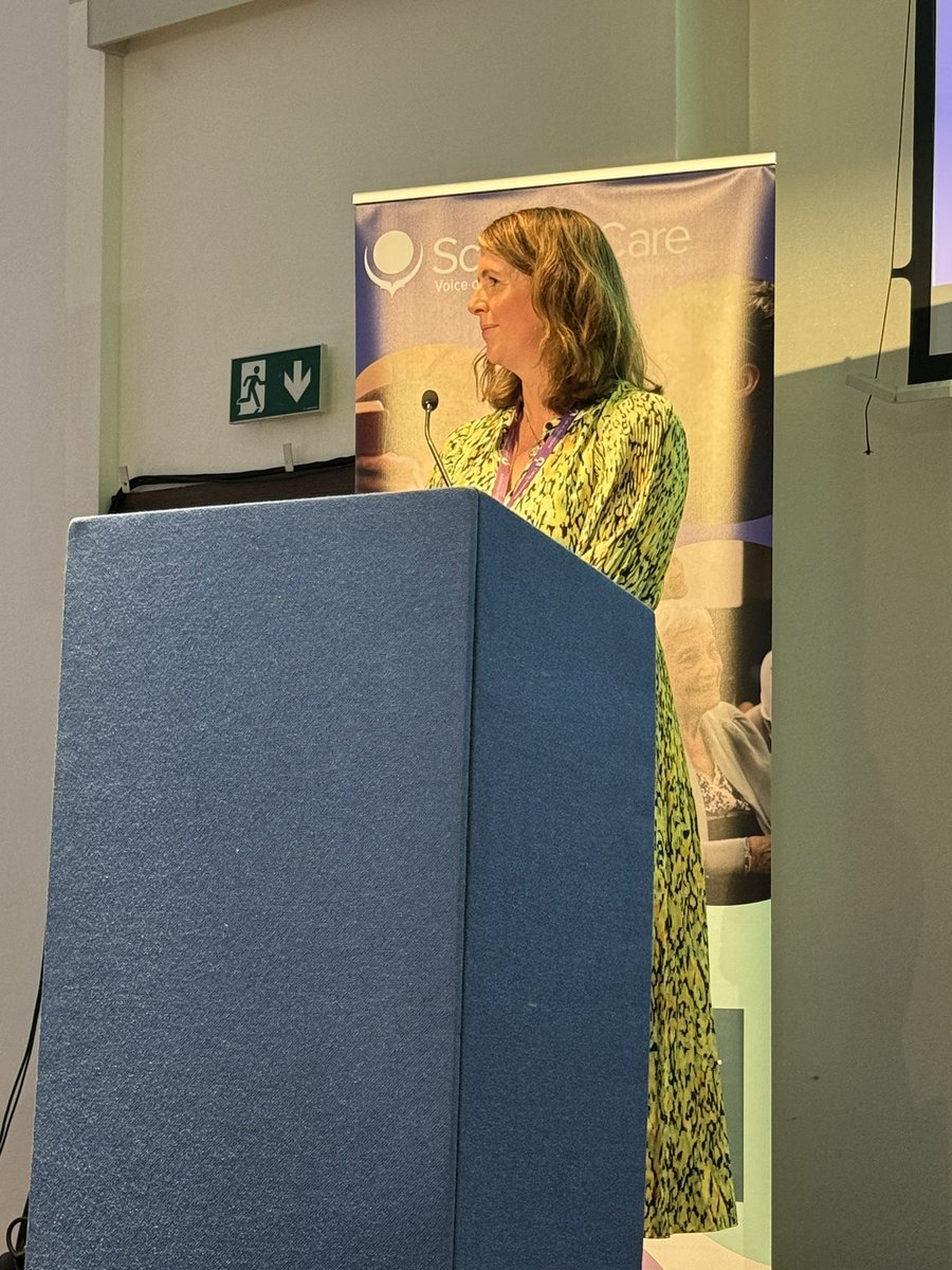 A really moving and personal opening to #CareRevolution #homecare24 from <a href="/kguthrieross/">Katharine Ross</a> underlining the value of family-run person-led homecare. <a href="/scottishcare/">Scottish Care</a>