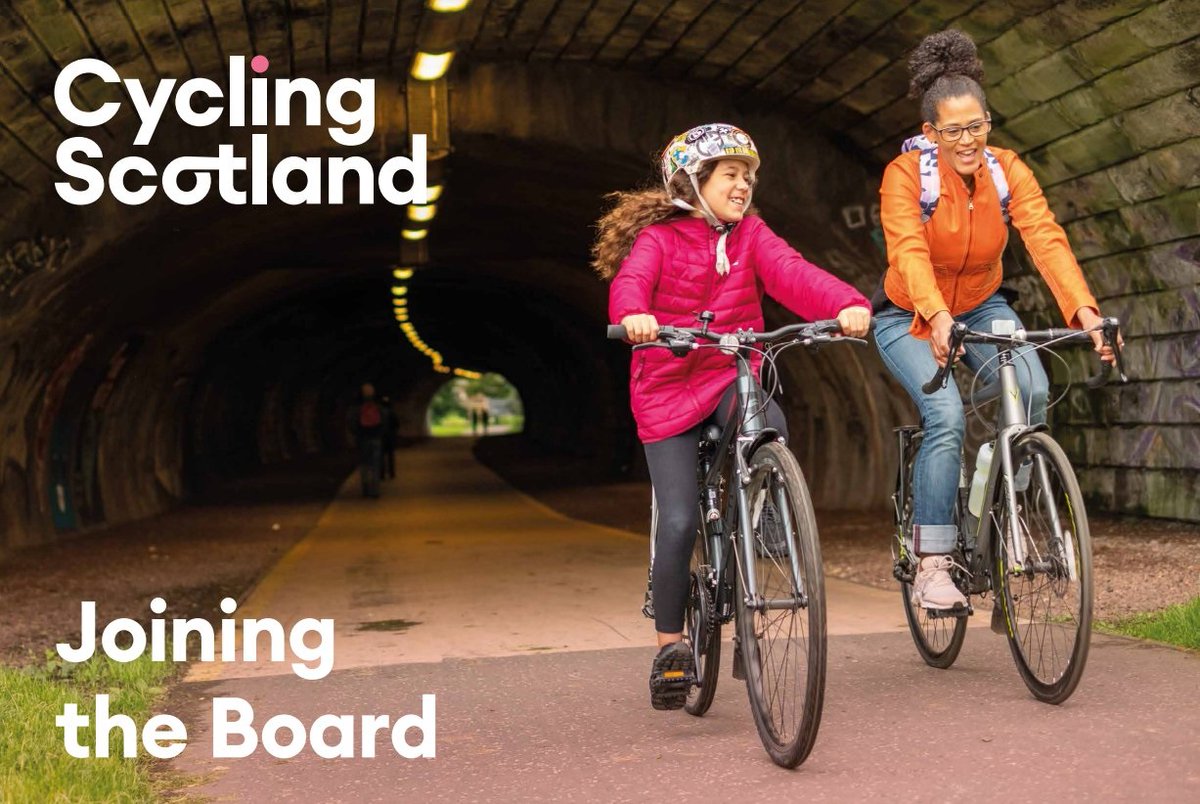 Interested in becoming a voluntary trustee of Cycling Scotland? We’re looking for new trustees to help us achieve our charitable mission. We encourage applications from people of all backgrounds. Find out more and apply by 9 June: orlo.uk/AEfue