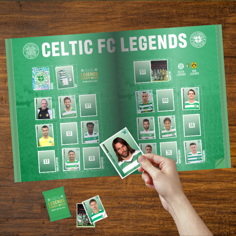 FoundationCFC's tweet photo. Our Legends squad is locked in 🔒🤩

Take a look at the complete #CelticFC Legends squad who take on @BVB Legends at Paradise 🟢🟡⤵️