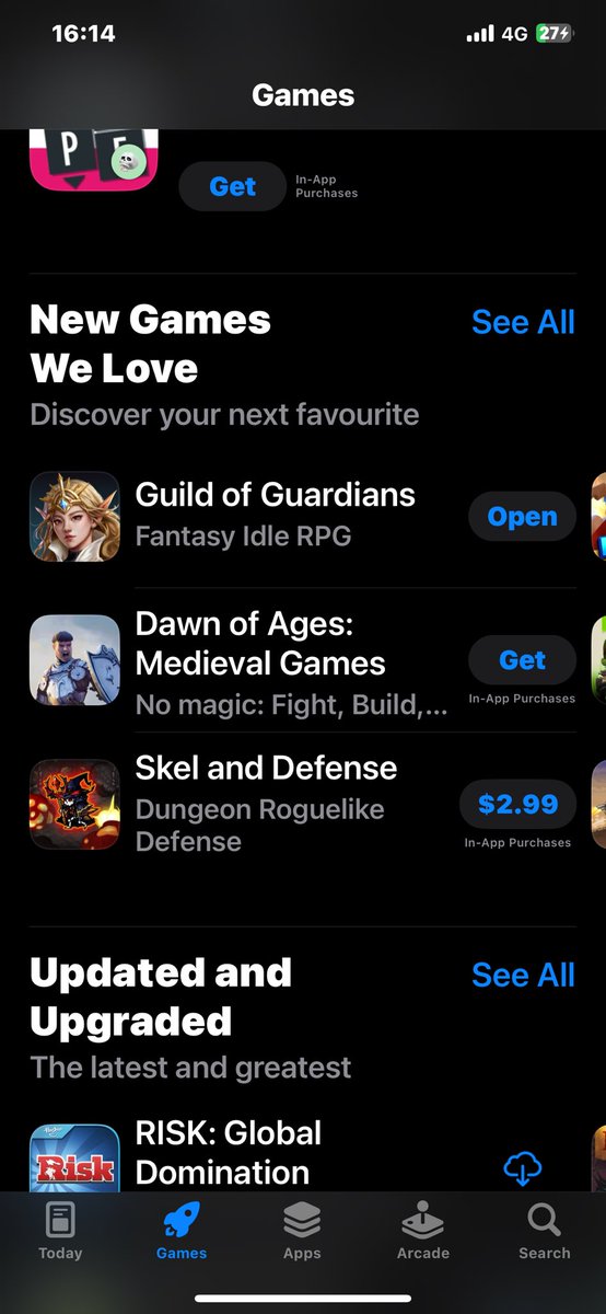 I checked the App Store in Australia on the way to the airport and this was a very nice surprise to see <a href="/GuildOfGuardian/">GuildOfGuardians</a> called out twice!