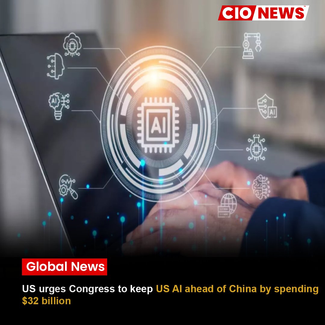 TheMainstream7's tweet image. US urges Congress to keep US AI ahead of China by spending $32 billion.

To know more about it read the full article.
cionews.co.in/us-urges-congr…

#USAI #AI #TechnologyPolicy #AIRegulation #Innovation #NationalSecurity #TechNews
#GovernmentPolicy #USGovernment