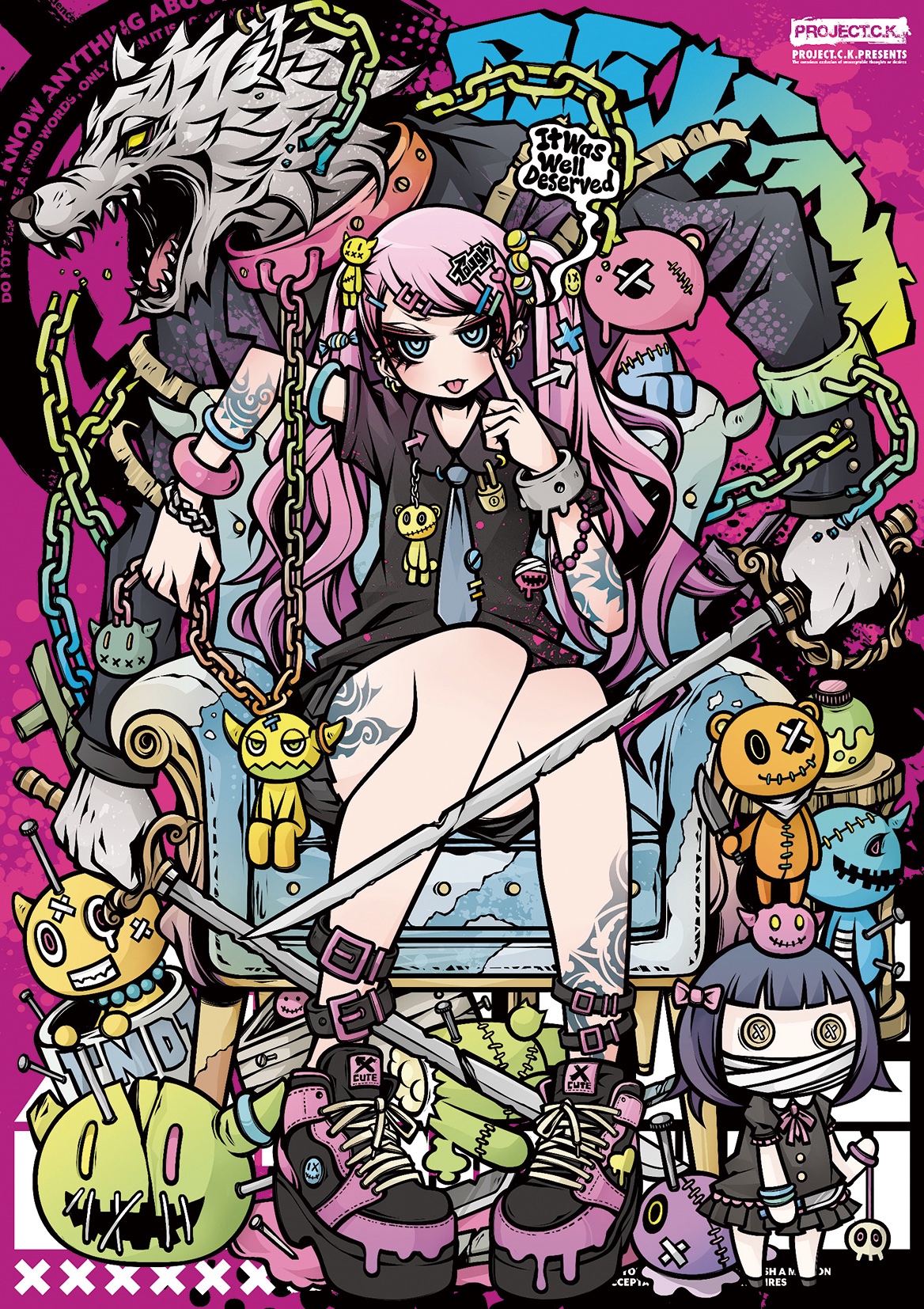 PROJECT C.K. 非売品 B1ポスター デザフェス61 PROJECT C.K. 非売品 B1ポスター デザフェス61 PROJECT C K