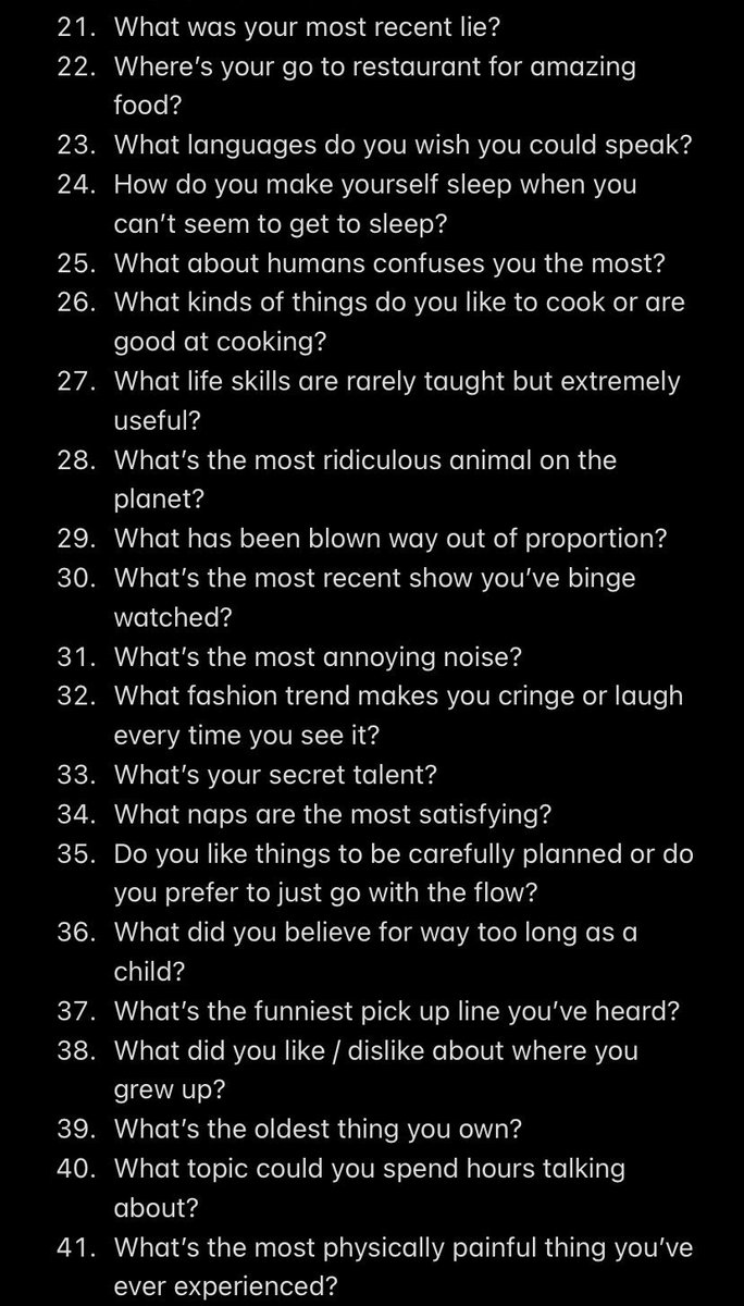Winifunds's tweet photo. Conversation starters https://t.co/qJZg1ARarh