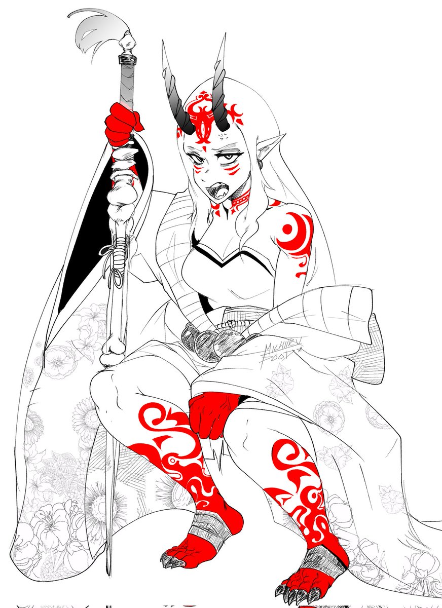 Ibaraki-dōji commission for @Jorgisaurio thank u so much for your patience 💖

(Repost cause something weird happened with the resolution)